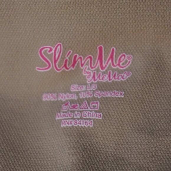 Slim Me by MeMoi Nude Shape Wear High Waist Shorts Size L/3 - Picture 3 of 4